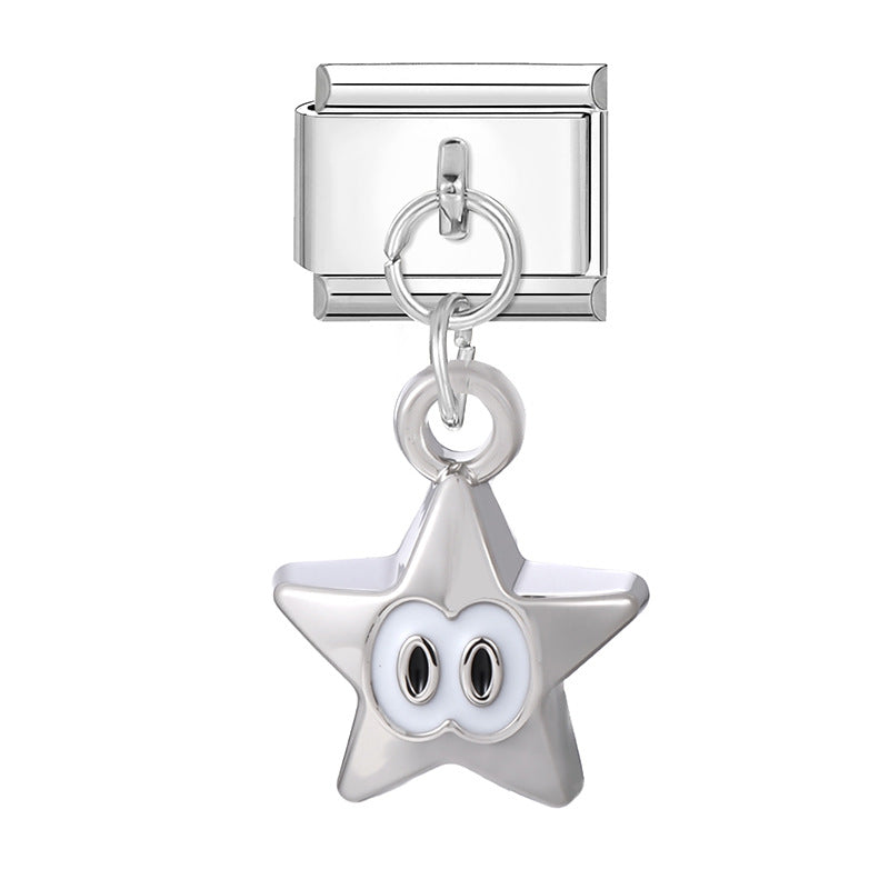 Five-pointed star eyes