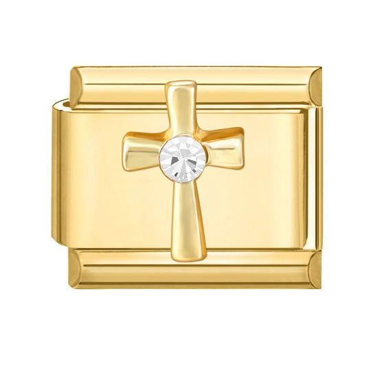 White diamond cross