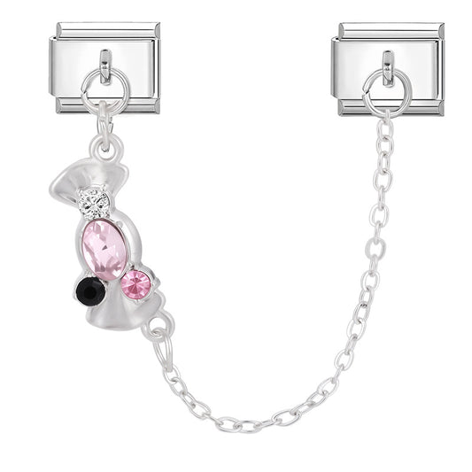 Colored diamond candy chain