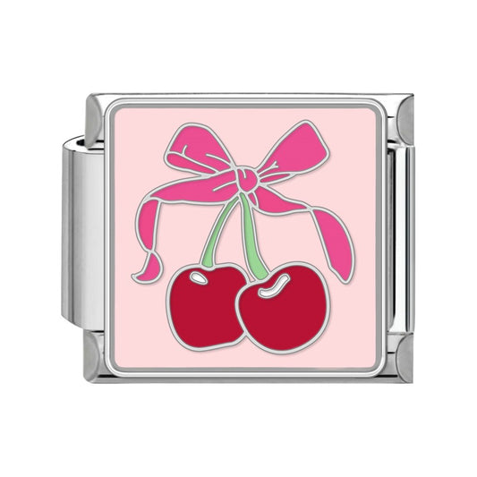 Pink Bowknot cherries