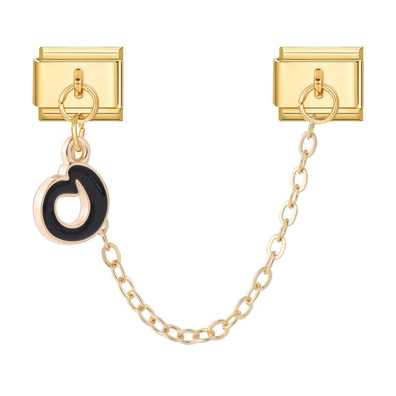 Letter A-Z Gold Chain