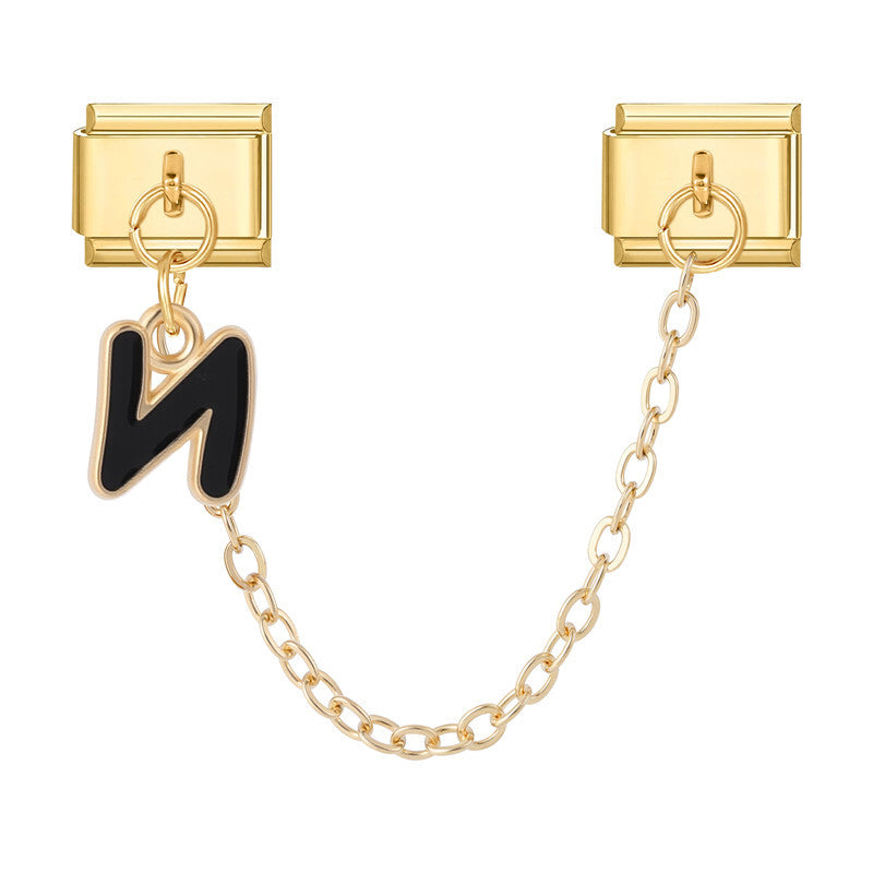 Letter A-Z Gold Chain
