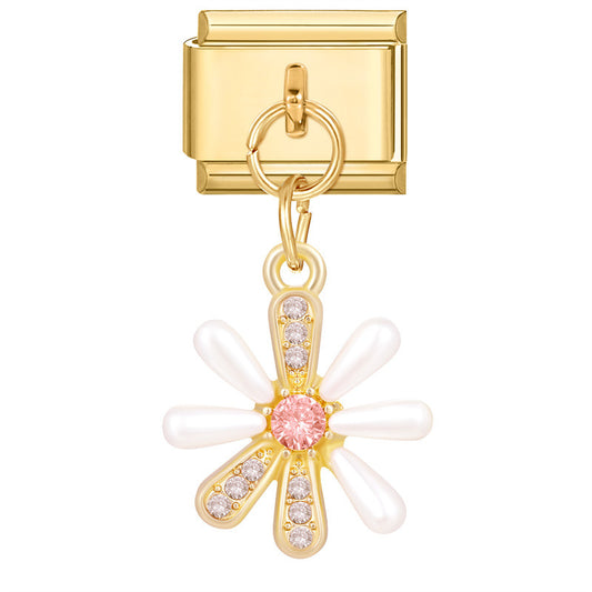 Pink Diamond Pearl Daisy