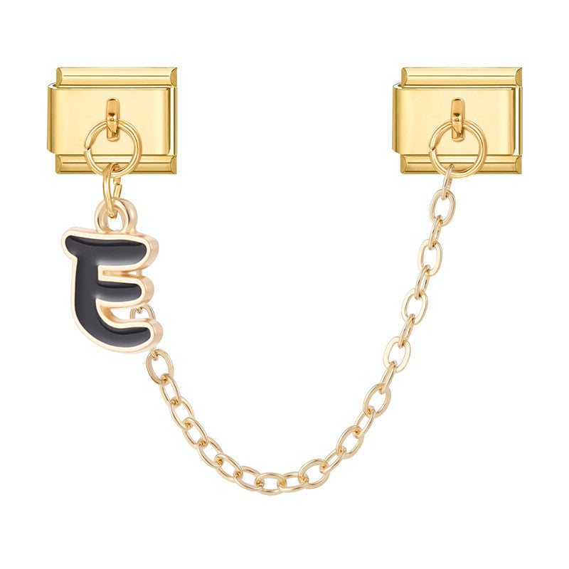 Letter A-Z Gold Chain