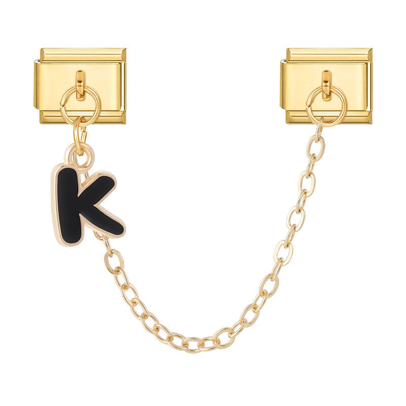 Letter A-Z Gold Chain