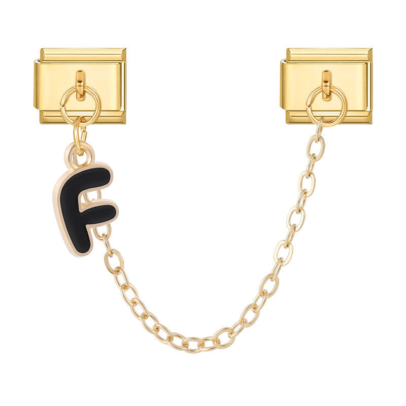 Letter A-Z Gold Chain