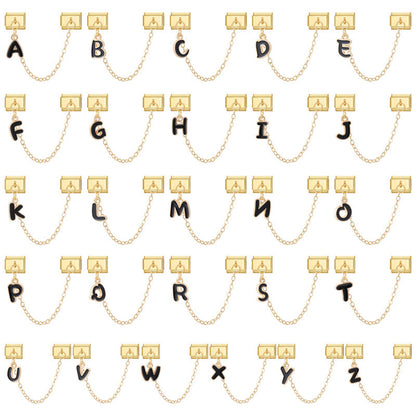 Letter A-Z Gold Chain