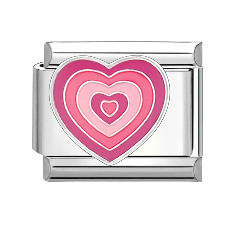 Pink and purple heart