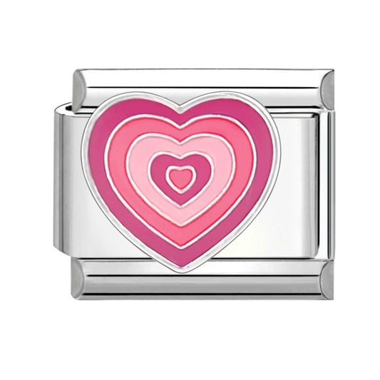 Pink and purple heart