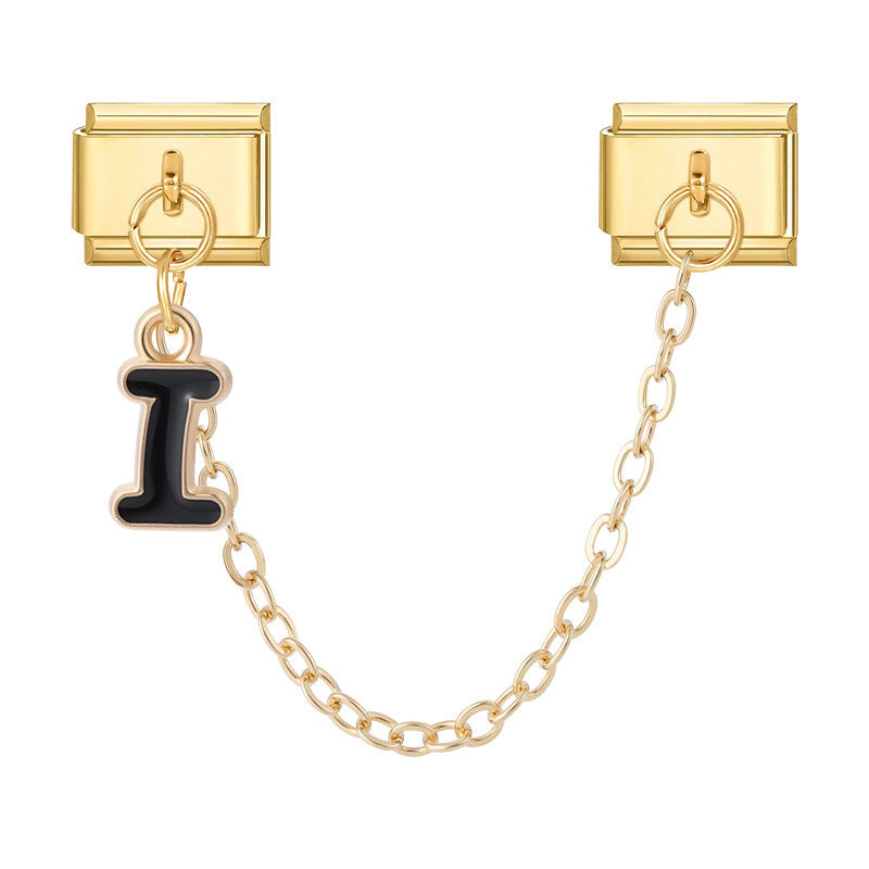 Letter A-Z Gold Chain