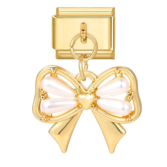 Golden bow tie