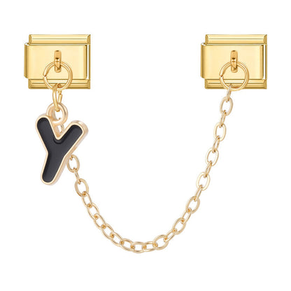 Letter A-Z Gold Chain