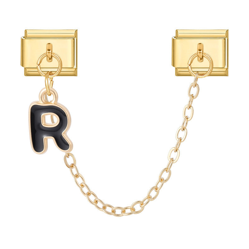 Letter A-Z Gold Chain
